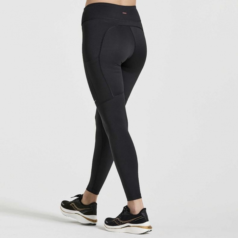 Saucony Fortify Strumpfhose Damen Schwarz | BERLIN RSDLMJ