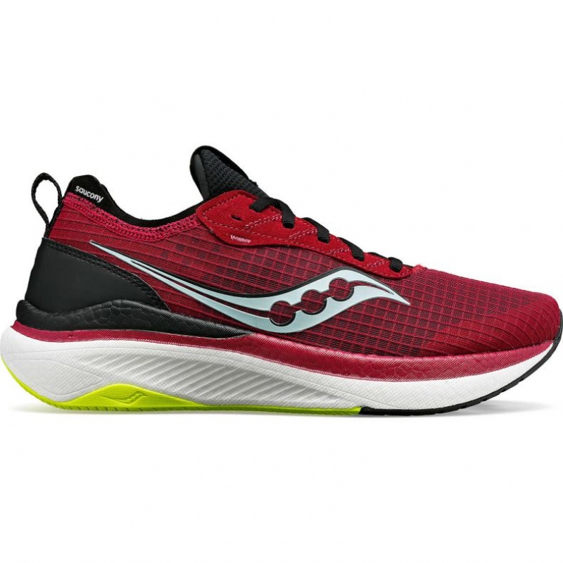Saucony Freedom Crossport Laufschuhe Damen Rot | BERLIN WSJHFZ