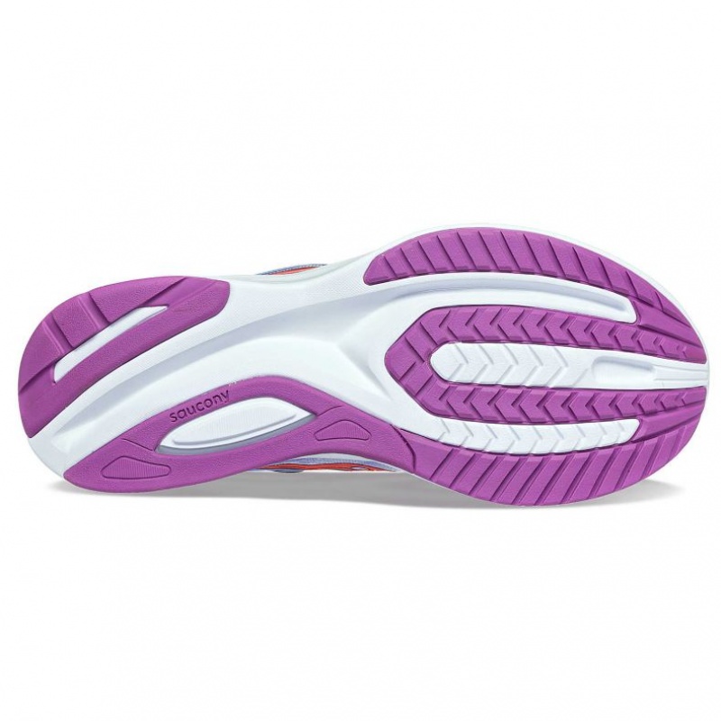 Saucony Guide 16 Wide Laufschuhe Damen Lila | BERLIN BVNHMY