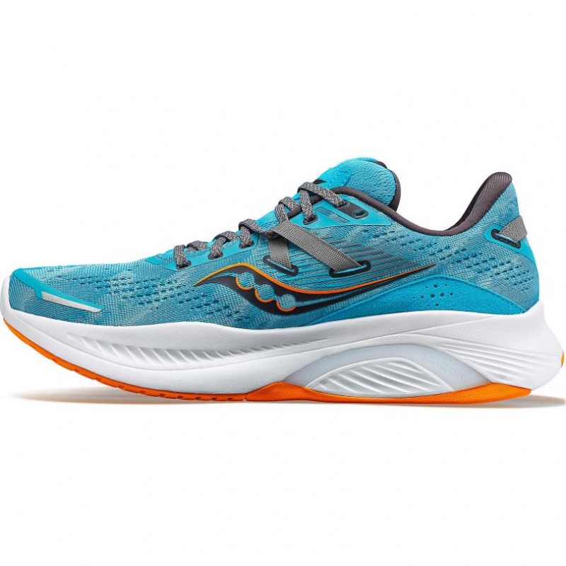 Saucony Guide 16 Wide Laufschuhe Herren Türkis | BERLIN FCAKQP