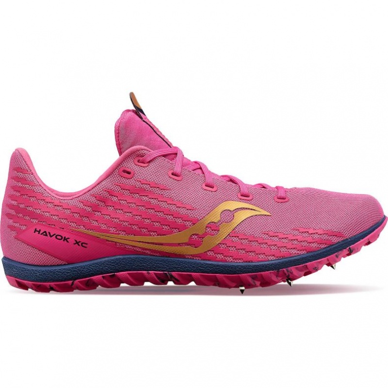 Saucony Havok XC 3 Leichtathletikschuhe Herren Rosa | BERLIN NPSGEM