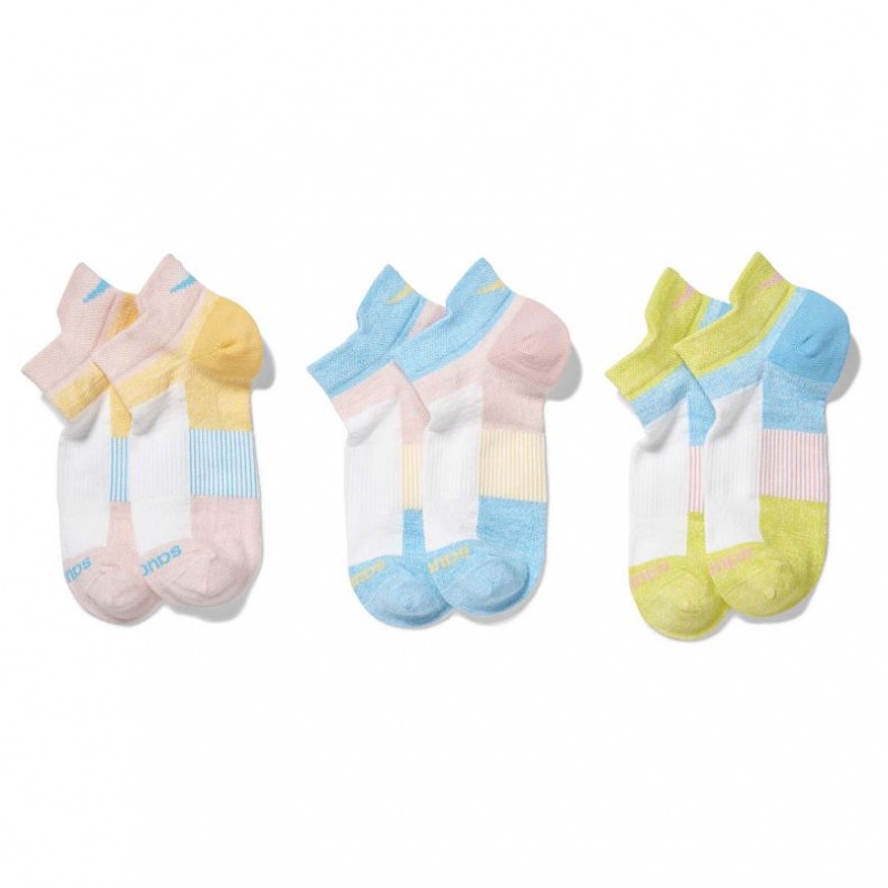 Saucony Inferno Liteweight 3-Pack Socken Herren Mehrfarbig | BERLIN FHSTQE
