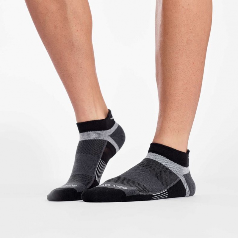 Saucony Inferno Liteweight 3-Pack Socken Herren Schwarz | BERLIN WHAXFU