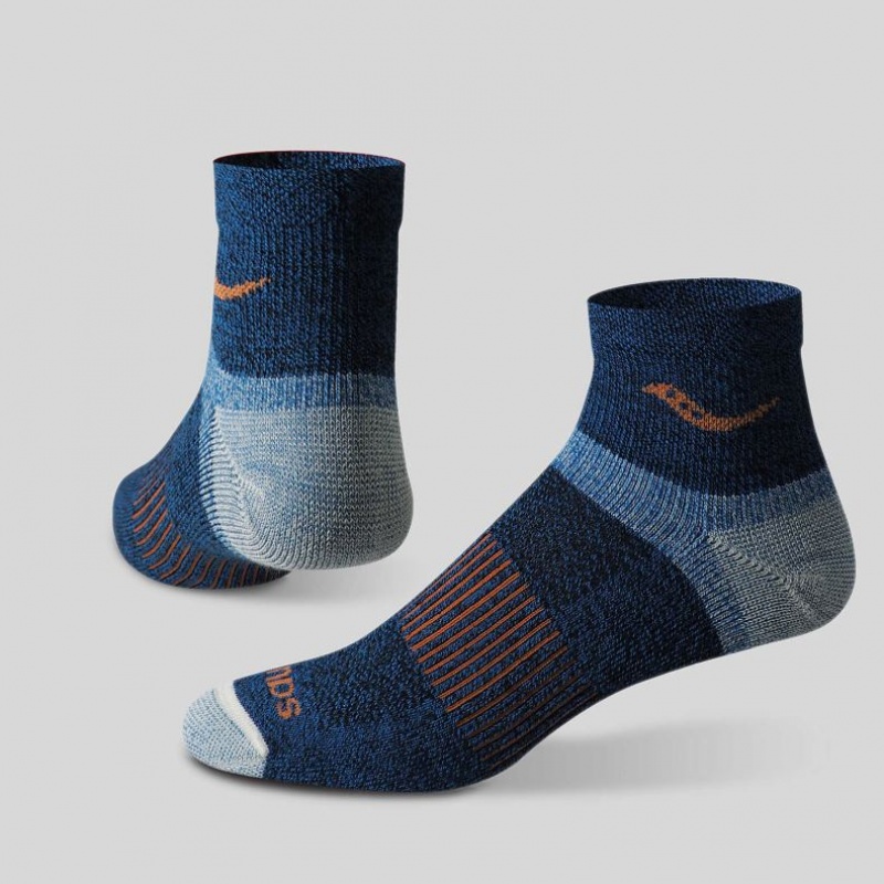Saucony Inferno Merino Wool Blend Quarter 3-Pack Socken Herren Mehrfarbig | BERLIN BRHQNX