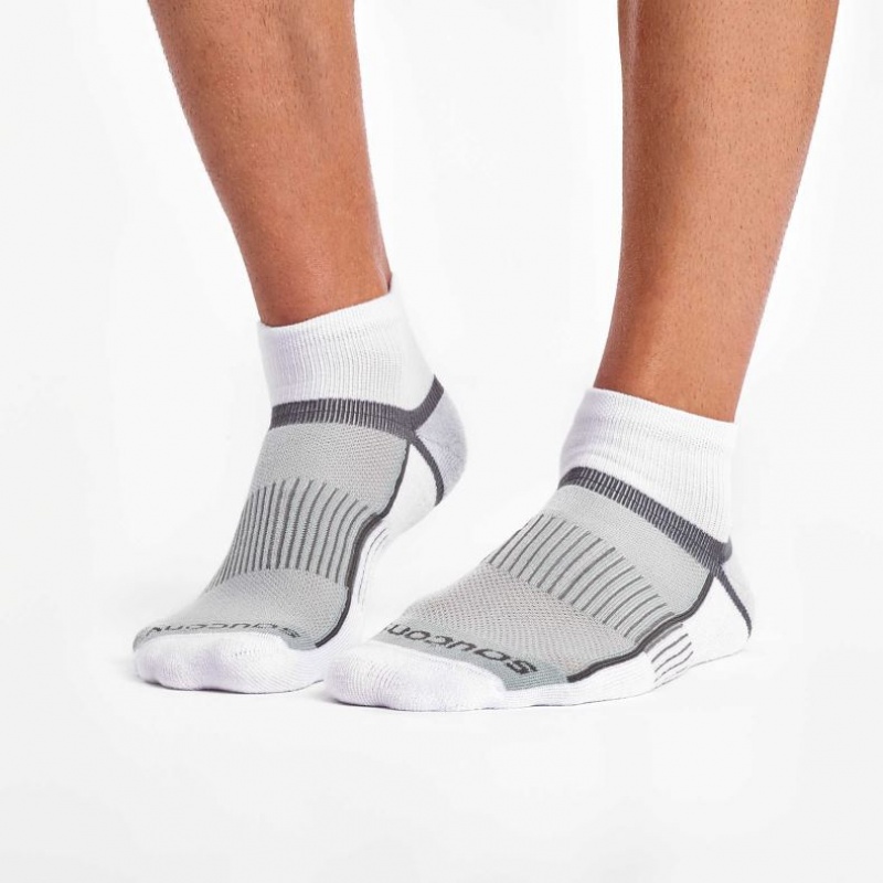 Saucony Inferno Quarter 3-Pack Socken Herren Grau | BERLIN ZMLCJE