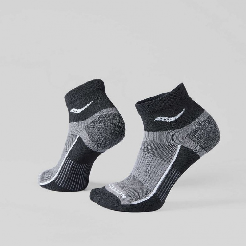 Saucony Inferno Quarter 3-Pack Socken Herren Grau | BERLIN EYRMWL
