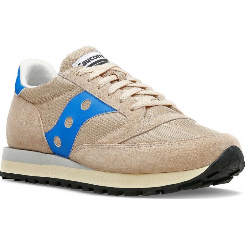 Saucony Jazz 81 Sneaker Herren Beige Blau | BERLIN FWQPVE