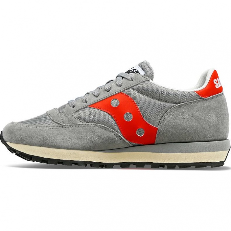 Saucony Jazz 81 Sneaker Herren Grau Rot | BERLIN IPCDMX