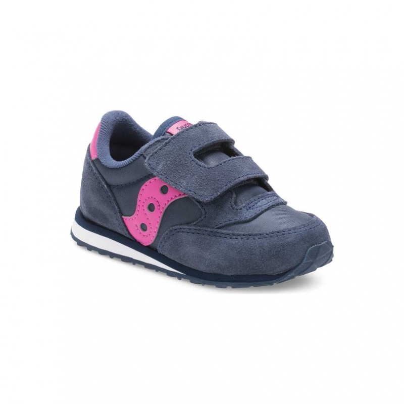 Saucony Jazz Hook & Loop Sneaker Große Kinder Navy | BERLIN JGLYKS