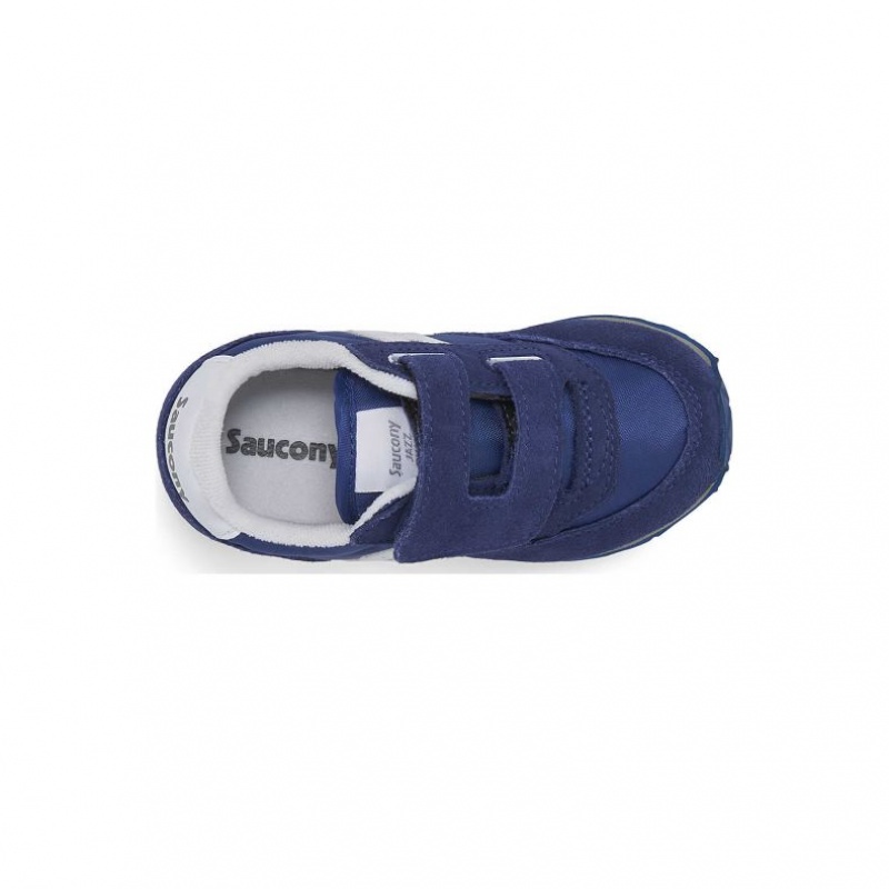 Saucony Jazz Hook & Loop Sneaker Große Kinder Navy | BERLIN BQKZVL