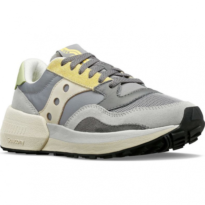 Saucony Jazz NXT Sneaker Damen Grau Gelb | BERLIN NPCYQK