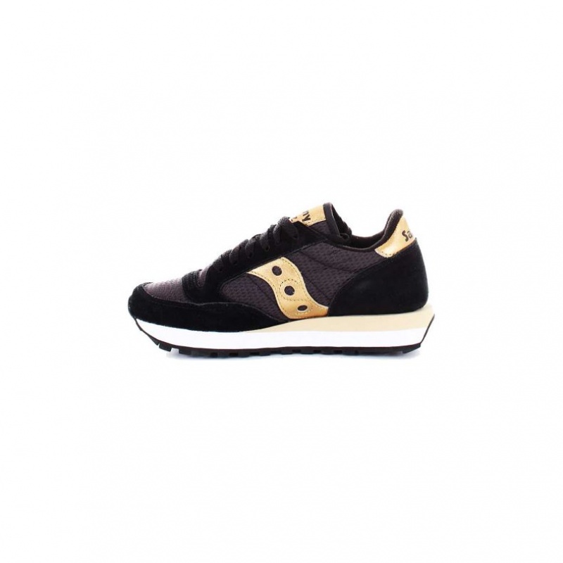 Saucony Jazz Original Sneaker Damen Schwarz Gold | BERLIN RONYMS