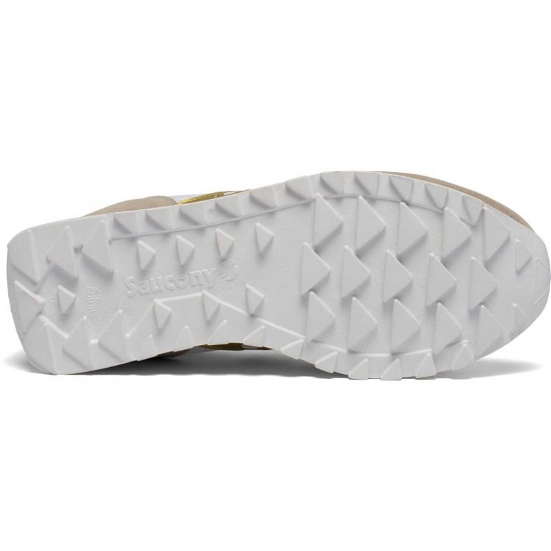 Saucony Jazz Original Sneaker Damen Weiß Beige Gold | BERLIN AWBSPN