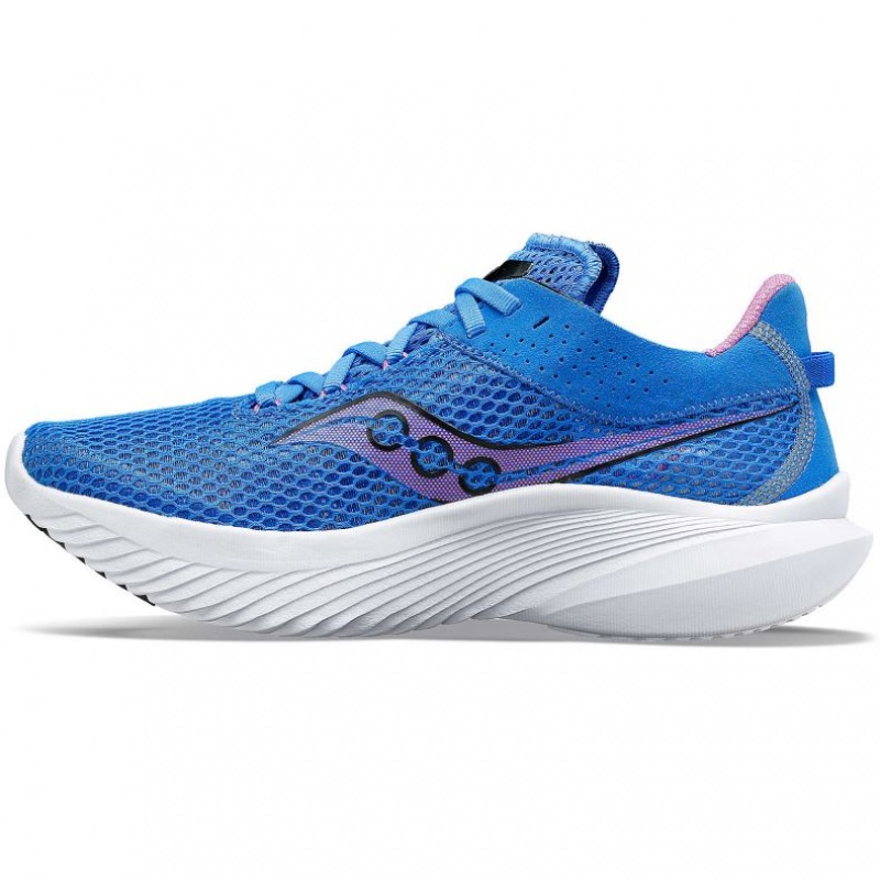 Saucony Kinvara 14 Laufschuhe Damen Blau | BERLIN NPDJYC