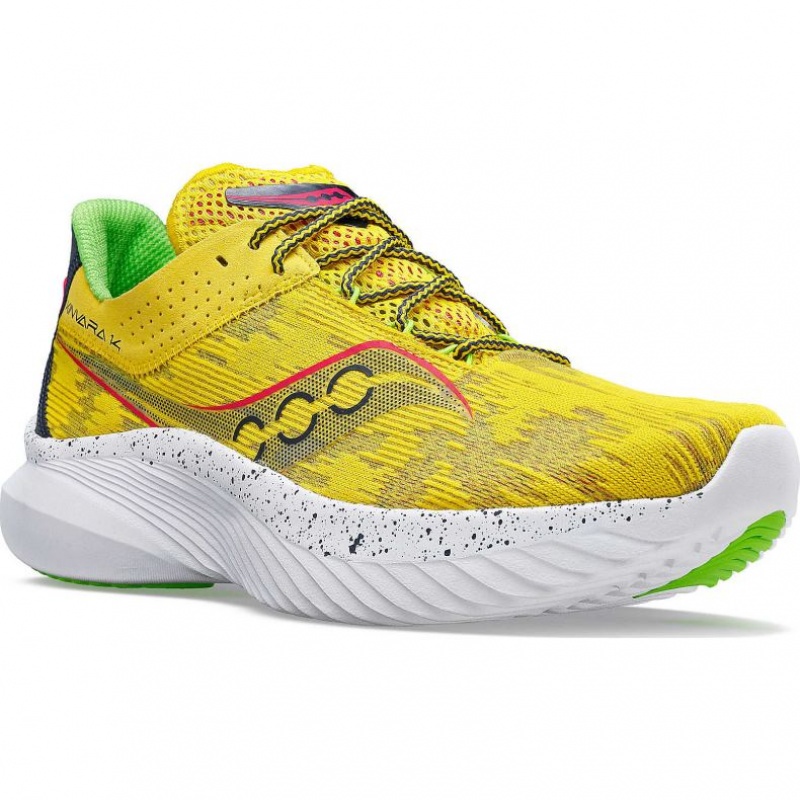 Saucony Kinvara 14 Laufschuhe Damen Gelb | BERLIN FXWLOR