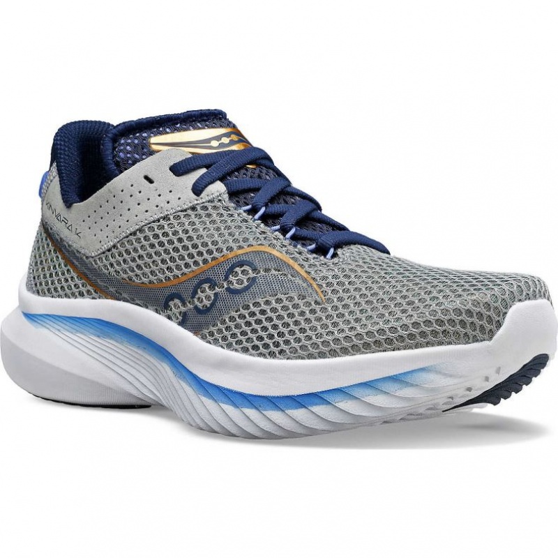 Saucony Kinvara 14 Laufschuhe Damen Grau | BERLIN SFJOEL