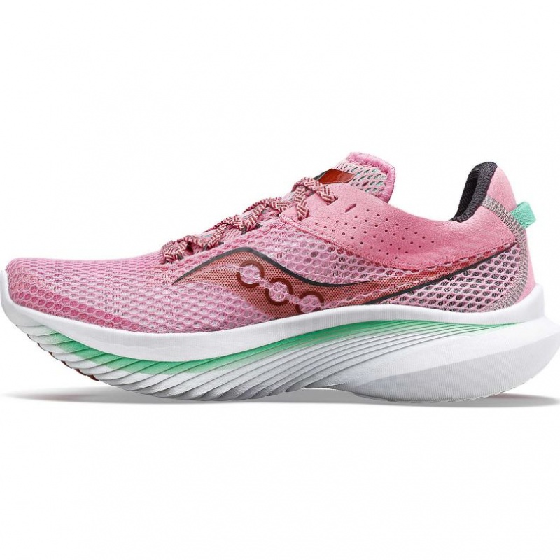 Saucony Kinvara 14 Laufschuhe Damen Rosa | BERLIN YJPOXA