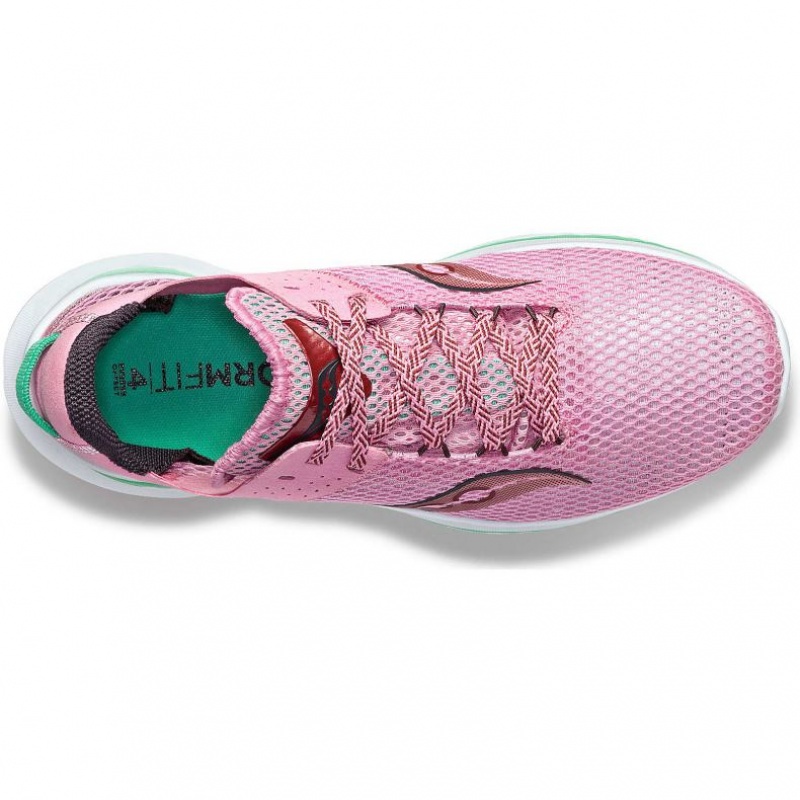 Saucony Kinvara 14 Laufschuhe Damen Rosa | BERLIN YJPOXA