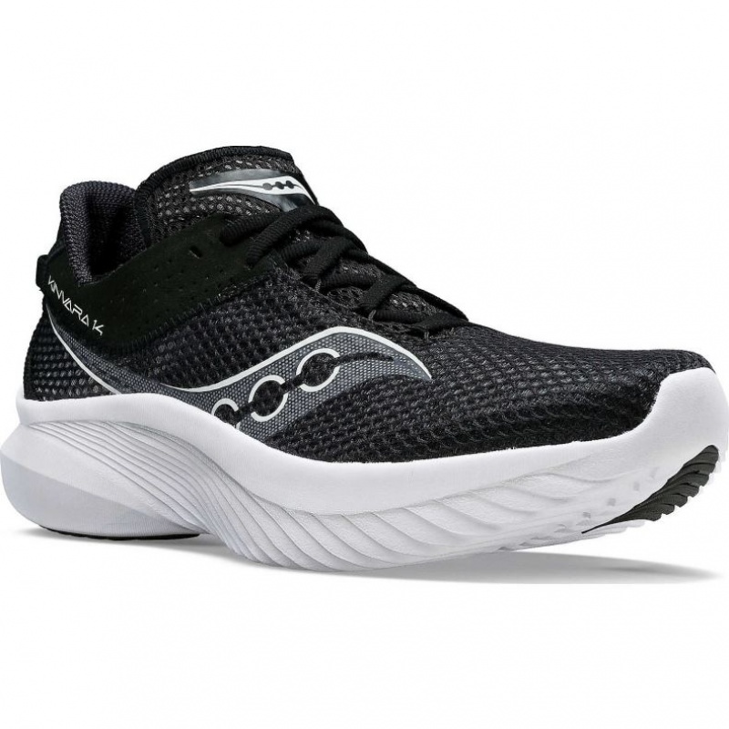 Saucony Kinvara 14 Laufschuhe Damen Schwarz Weiß | BERLIN BJPVHF