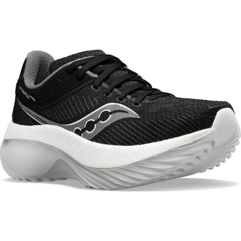 Saucony Kinvara Pro Laufschuhe Herren Schwarz Weiß | BERLIN CBOGUE