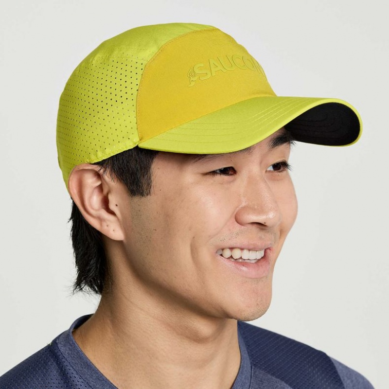 Saucony Outpace Hüte Herren Gelb | BERLIN TRSCEB