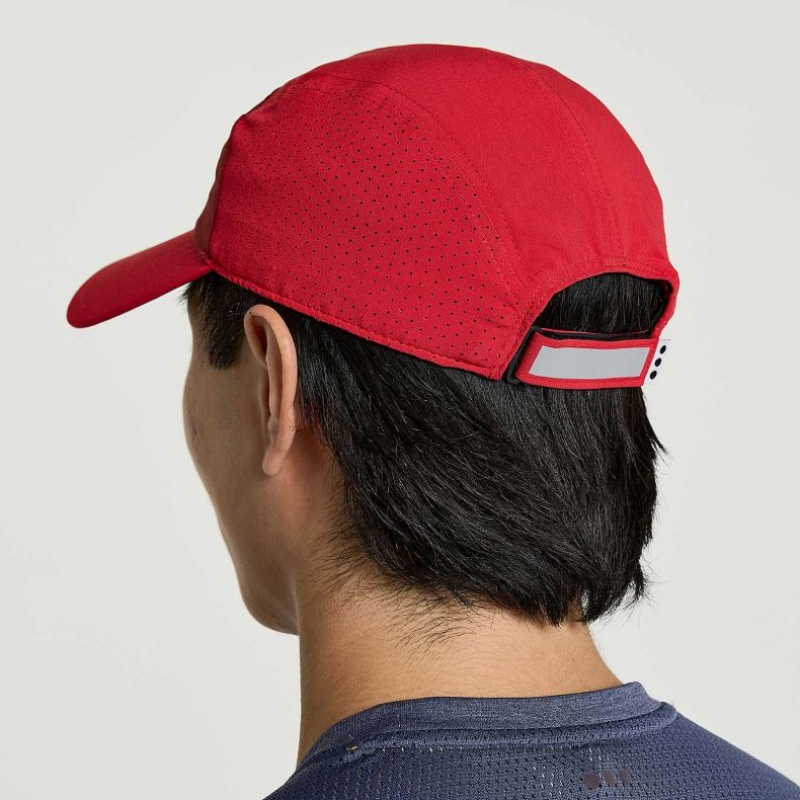 Saucony Outpace Hüte Herren Rot | BERLIN UQIWLJ