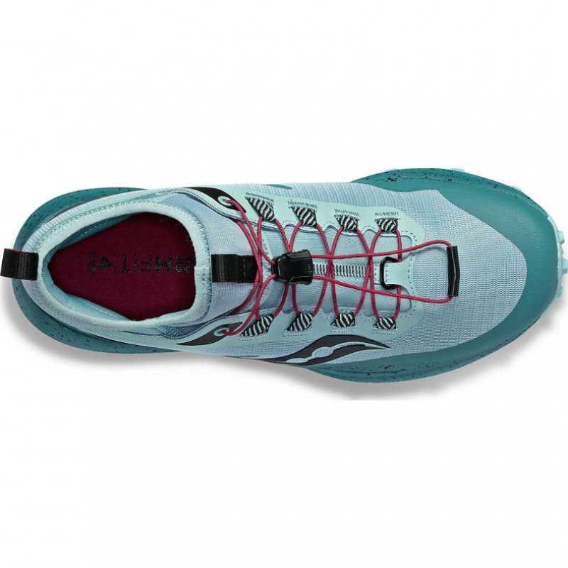 Saucony Peregrine 13 ST Trailrunning Schuhe Damen Türkis | BERLIN BDAIZO