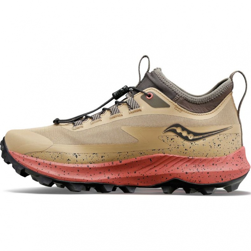 Saucony Peregrine 13 ST Trailrunning Schuhe Damen Braun | BERLIN QLFYND