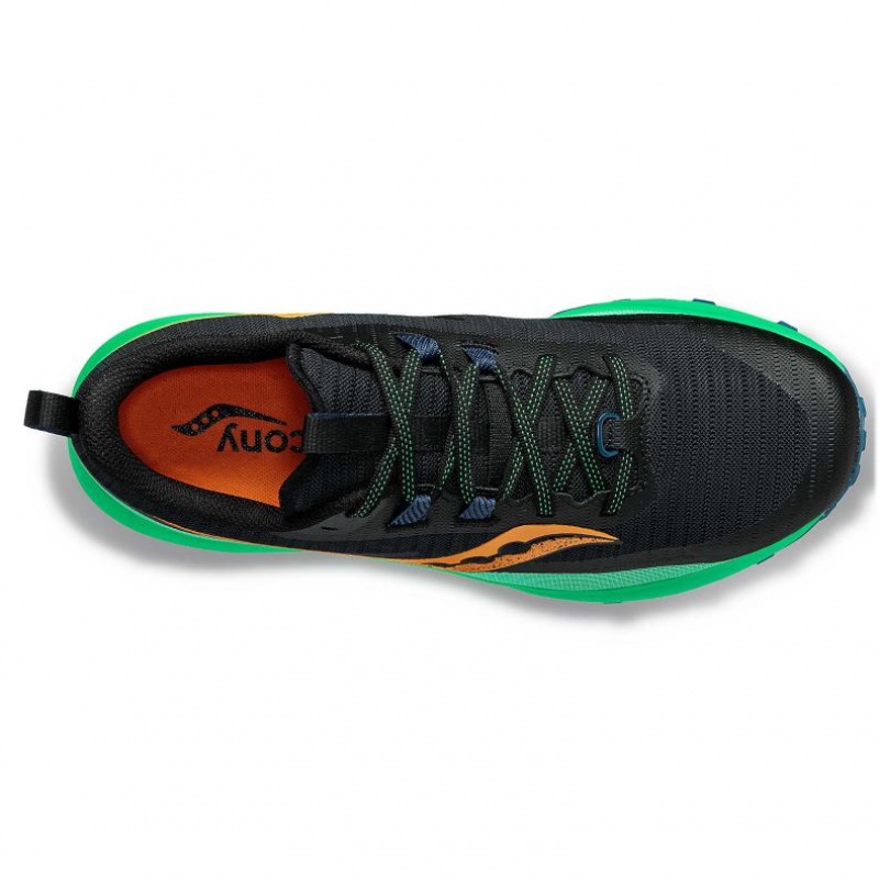 Saucony Peregrine 13 Trailrunning Schuhe Herren Schwarz Grün | BERLIN FZQLGA