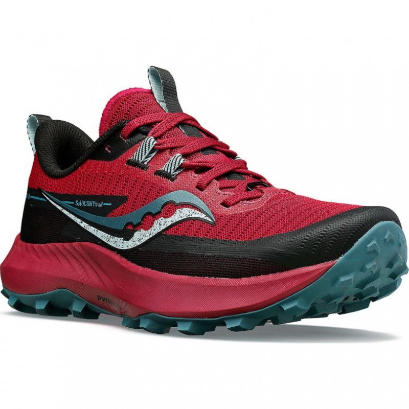 Saucony Peregrine 13 Trailrunning Schuhe Damen Rot | BERLIN GNQVJO