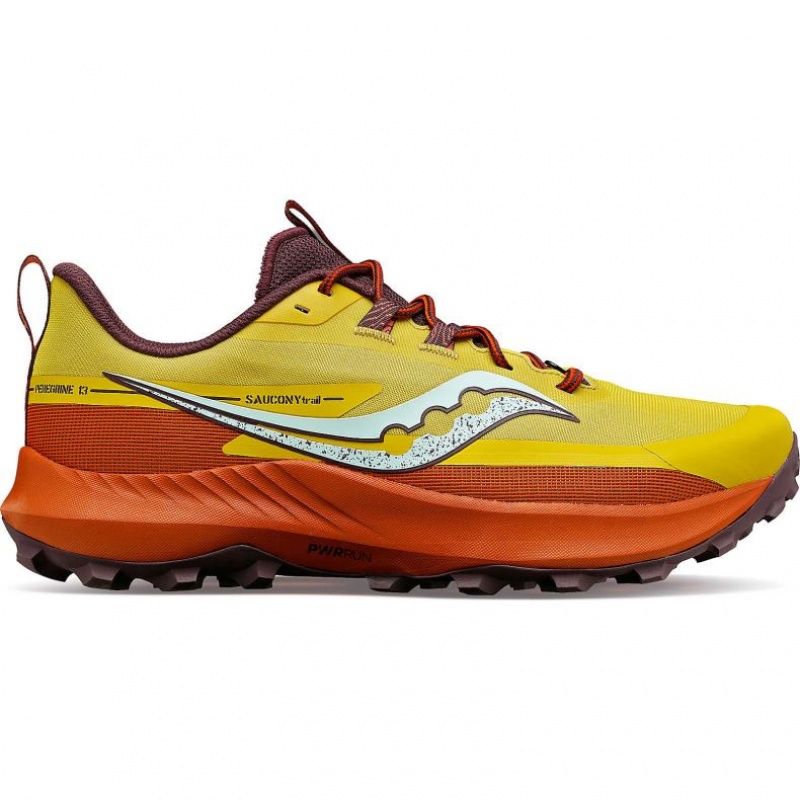 Saucony Peregrine 13 Trailrunning Schuhe Damen Gelb | BERLIN QOGPHW