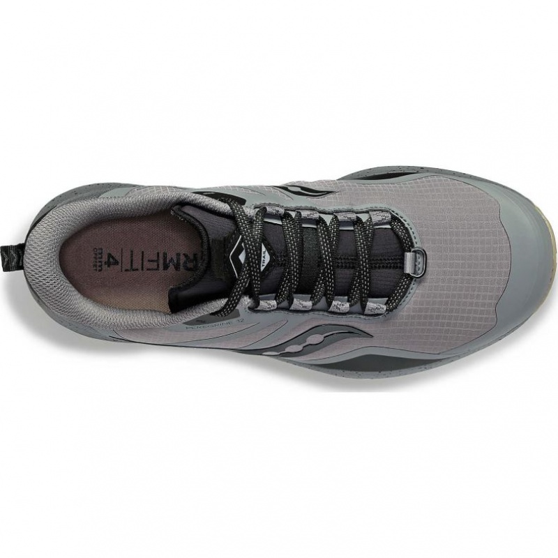 Saucony Peregrine ICE+ 3 Trailrunning Schuhe Herren Grau | BERLIN FEHMYJ