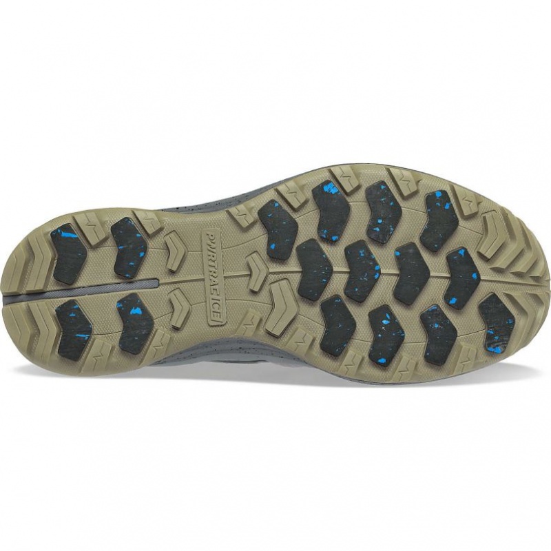 Saucony Peregrine ICE+ 3 Trailrunning Schuhe Herren Grau | BERLIN FEHMYJ