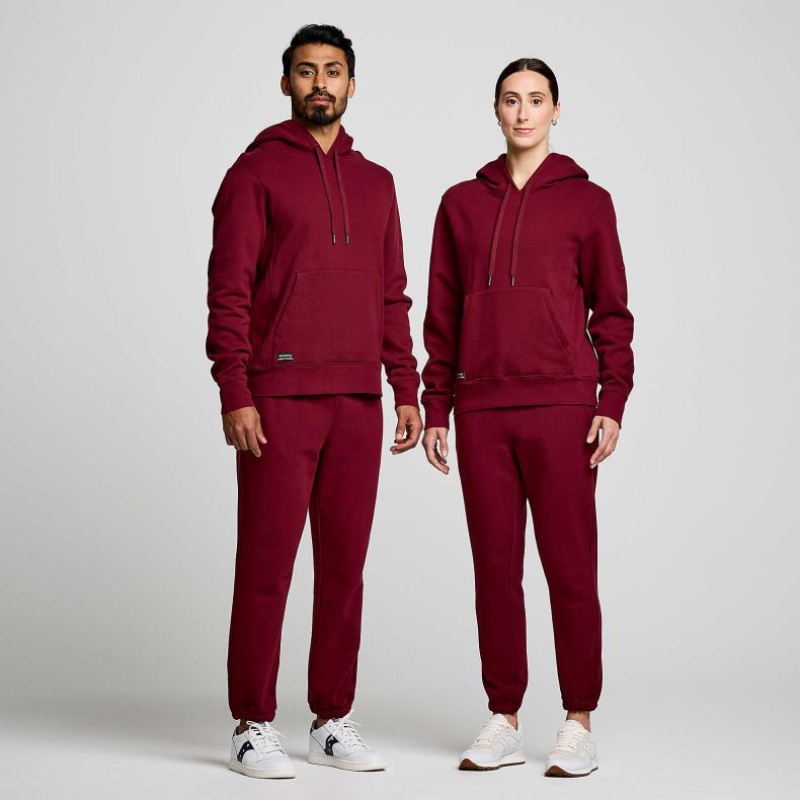 Saucony Recovery Hoodie Herren Rot | BERLIN CAKRGJ