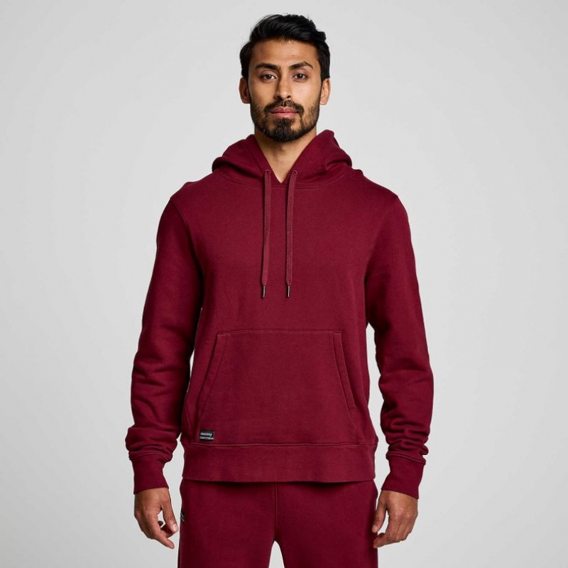 Saucony Recovery Hoodie Herren Rot | BERLIN CAKRGJ
