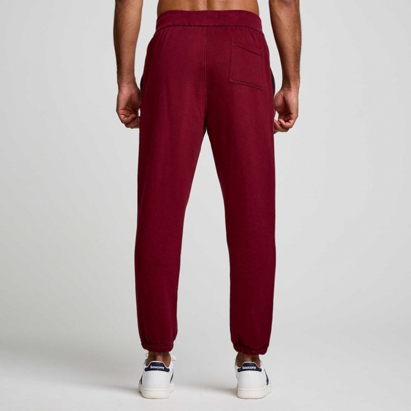 Saucony Recovery Jogginghose Herren Bordeaux | BERLIN FQMAVZ