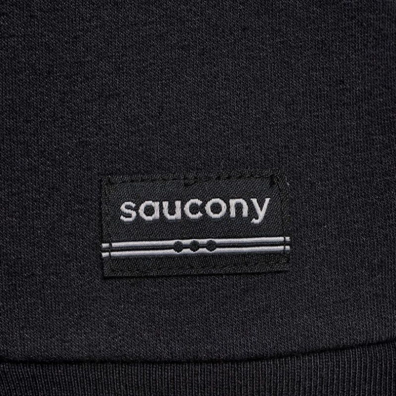 Saucony Recovery Zip Tunic Hoodie Damen Schwarz | BERLIN NADFPU