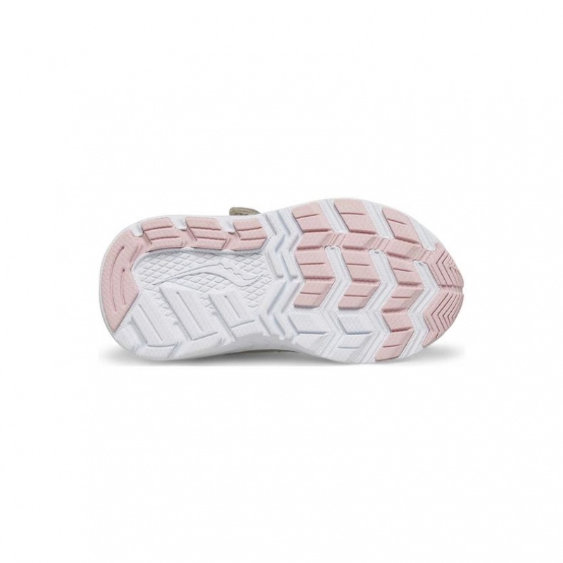 Saucony Ride 10 Jr. Sneaker Kleine Kinder Rosa Grau | BERLIN ELVPTY