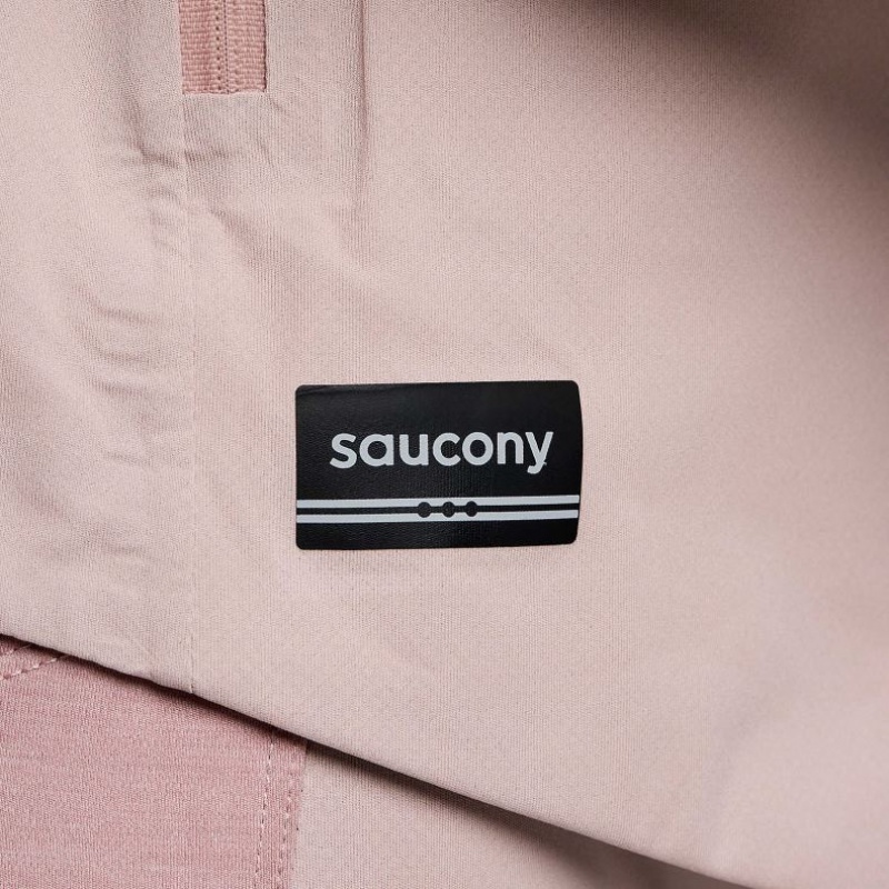 Saucony Runshield Jacke Damen Weiß Rosa | BERLIN DSJEWL