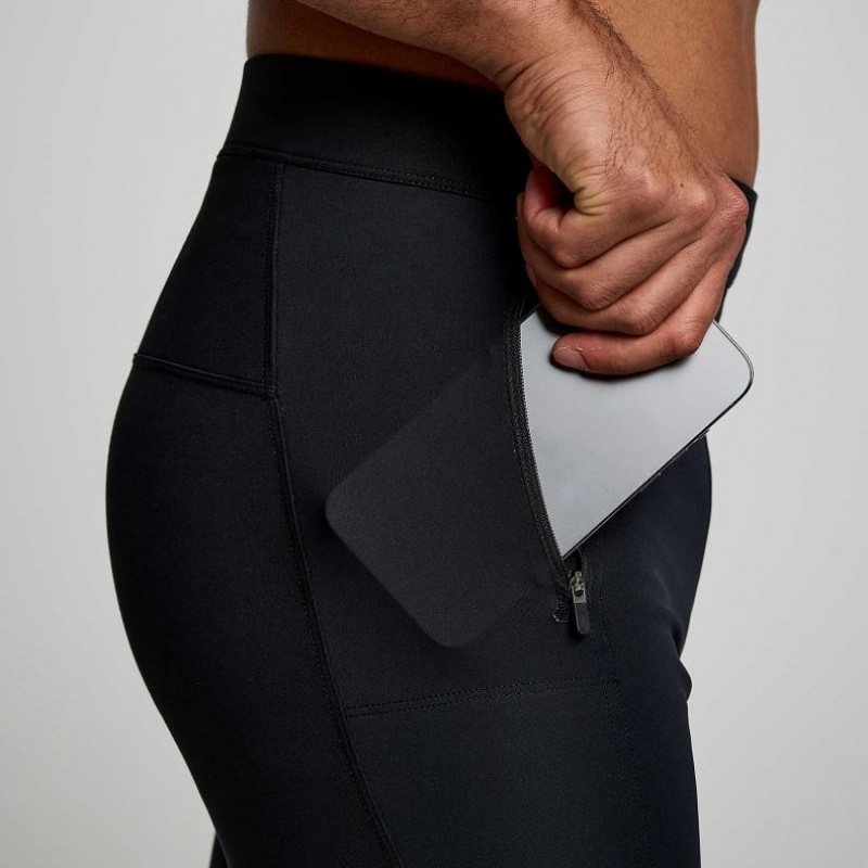 Saucony Runshield Strumpfhose Herren Schwarz | BERLIN MWJZXR