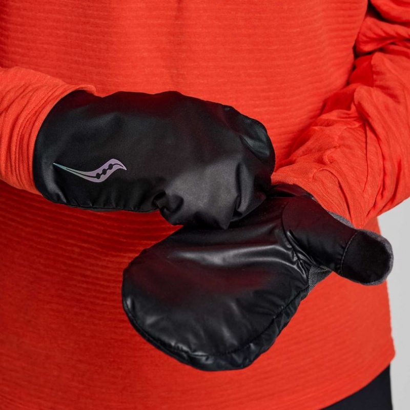 Saucony Solstice Fäustlinge Damen Schwarz | BERLIN GUXBMT