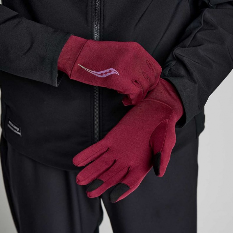 Saucony Solstice Handschuhe Herren Rot | BERLIN EFDOPR