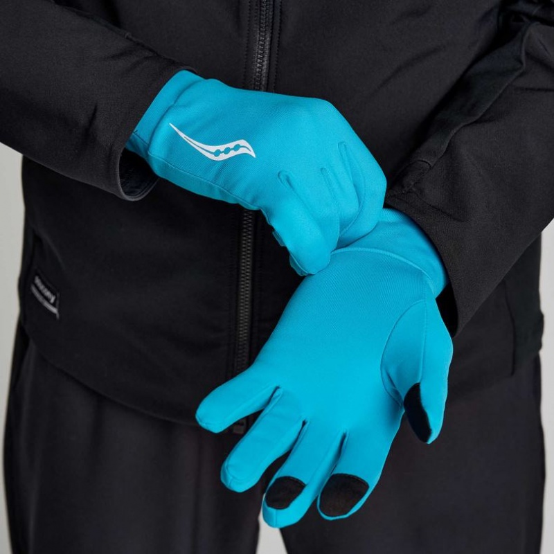 Saucony Solstice Handschuhe Herren Türkis | BERLIN BOEUPG