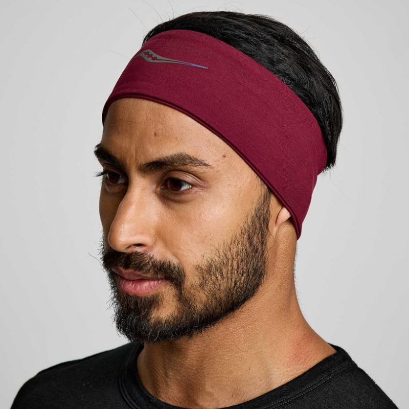 Saucony Solstice Stirnband Herren Bordeaux | BERLIN QGMEXK