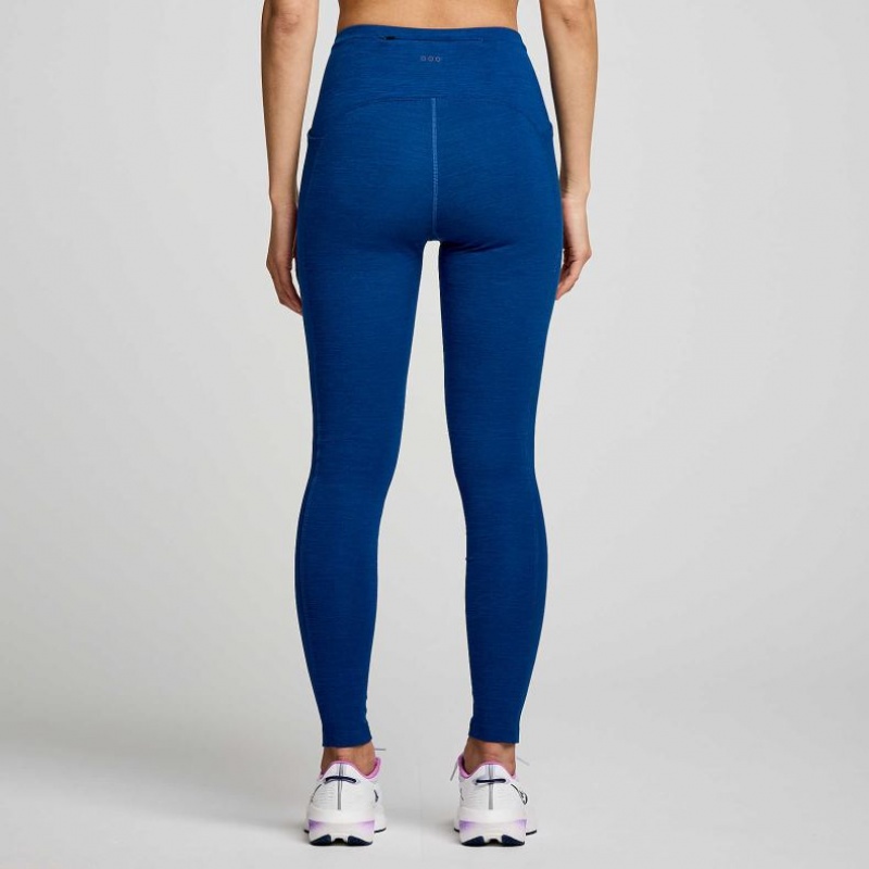 Saucony Solstice Strumpfhose Damen Indigo | BERLIN BOYVUW