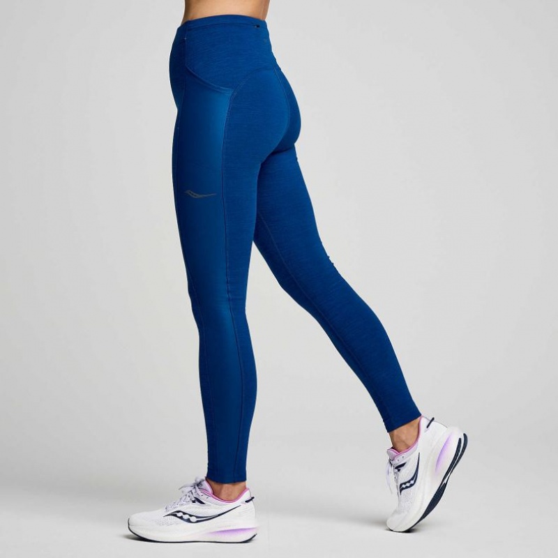 Saucony Solstice Strumpfhose Damen Indigo | BERLIN BOYVUW
