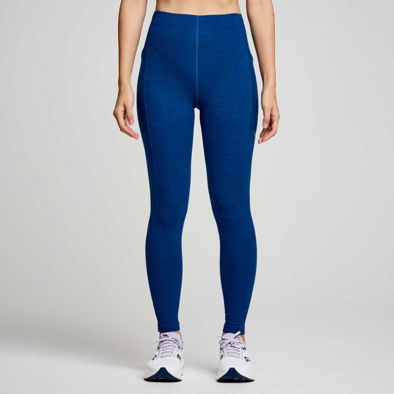 Saucony Solstice Strumpfhose Damen Indigo | BERLIN BOYVUW