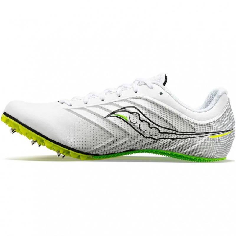 Saucony Spitfire 5 Leichtathletikschuhe Herren Weiß | BERLIN QAYCDZ