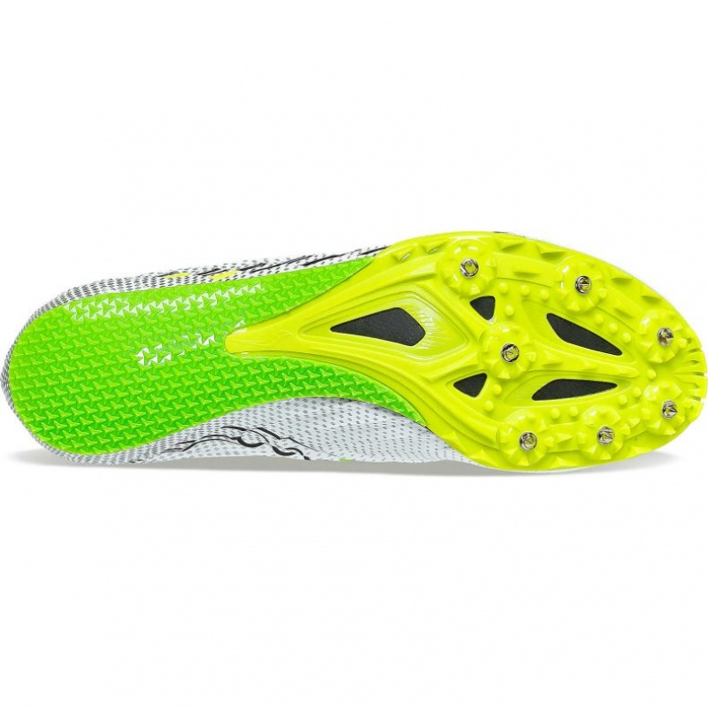 Saucony Spitfire 5 Leichtathletikschuhe Herren Weiß | BERLIN QAYCDZ