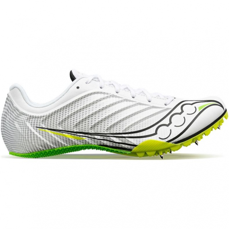 Saucony Spitfire 5 Leichtathletikschuhe Herren Weiß | BERLIN QAYCDZ